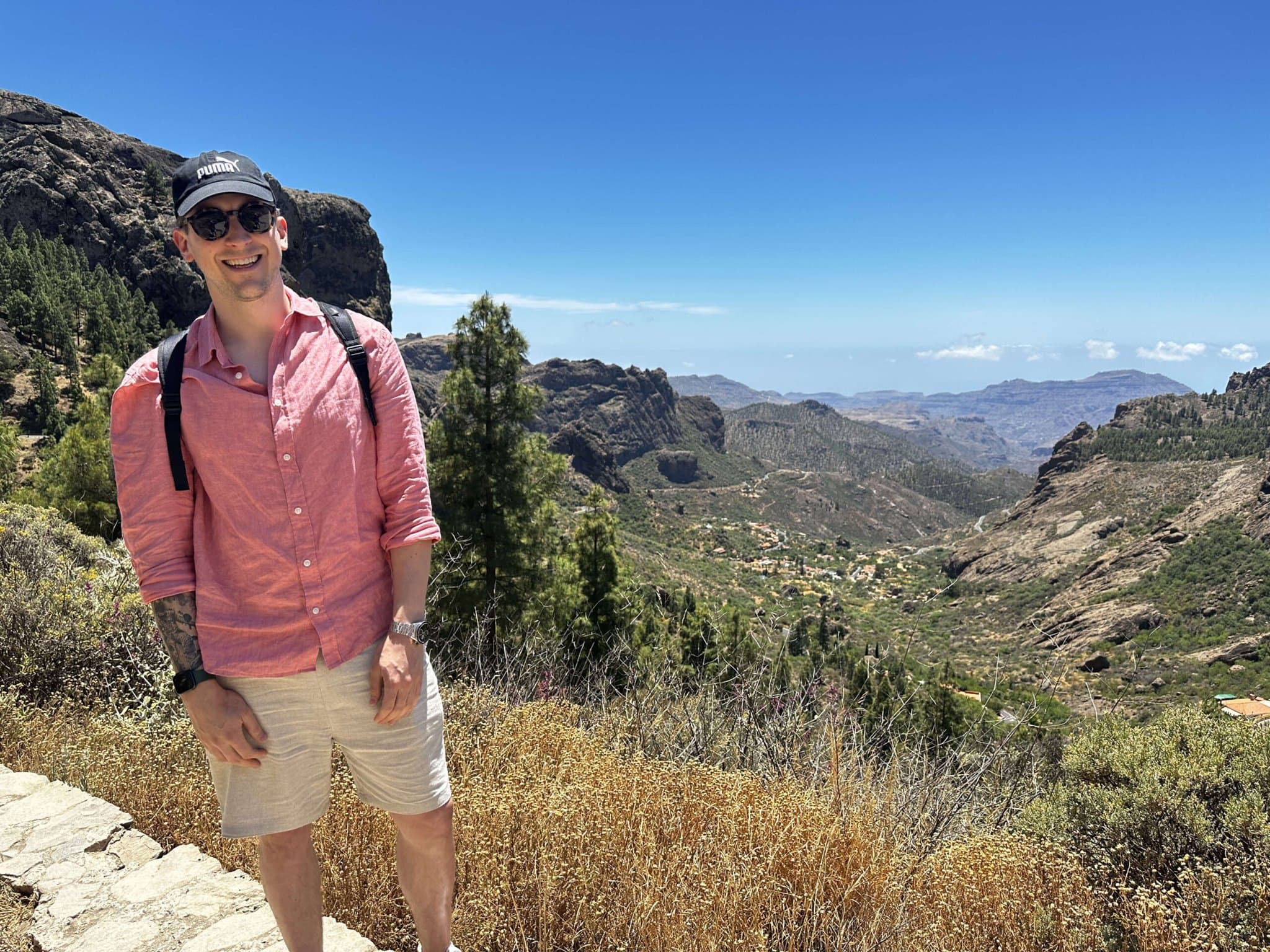 Engagement day at Roque Nublo, Gran Canaria