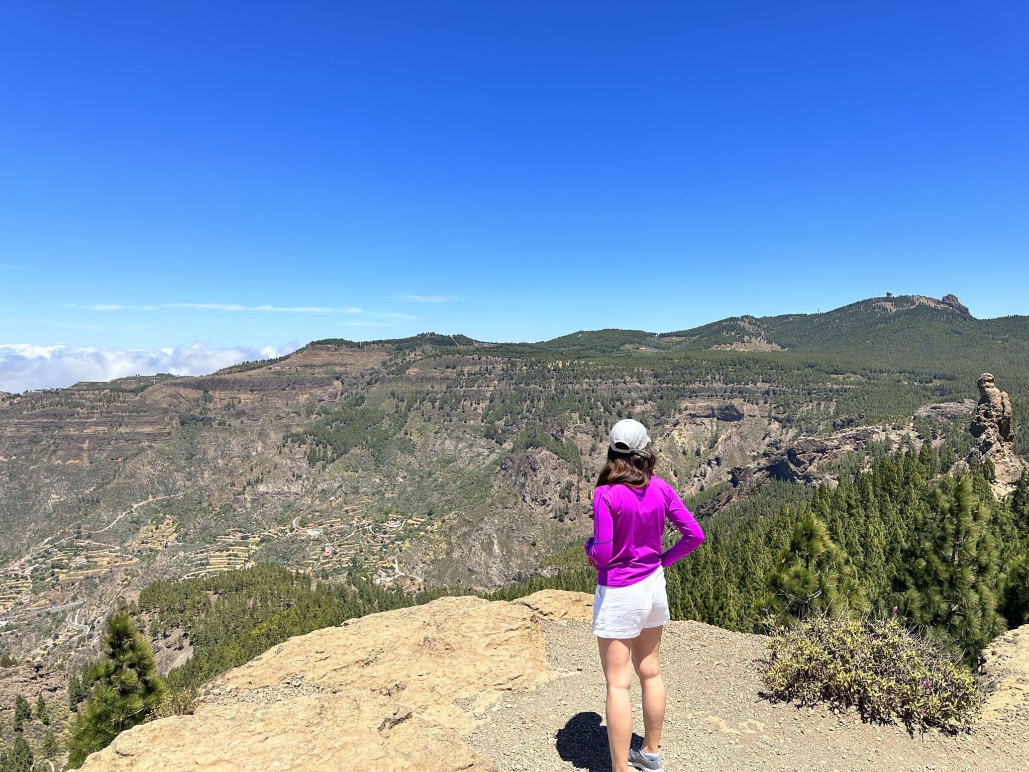 Engagement day at Roque Nublo, Gran Canaria