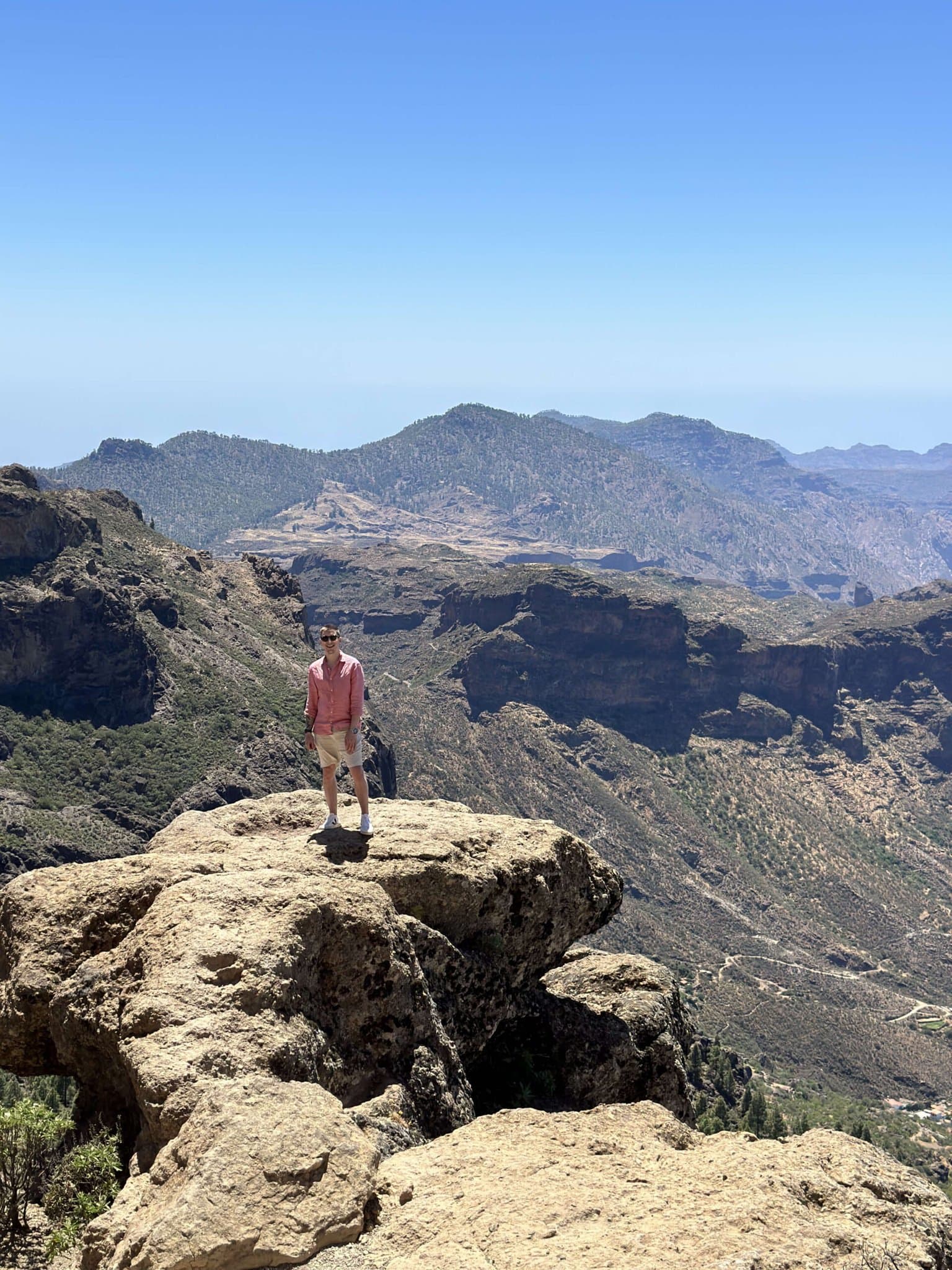 Engagement day at Roque Nublo, Gran Canaria